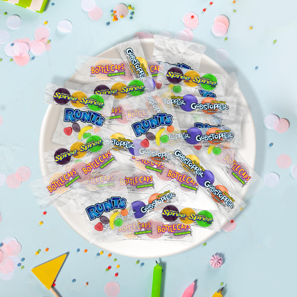 Wonka Nostalgic Candy Mix combines four classics in one shareable bag.