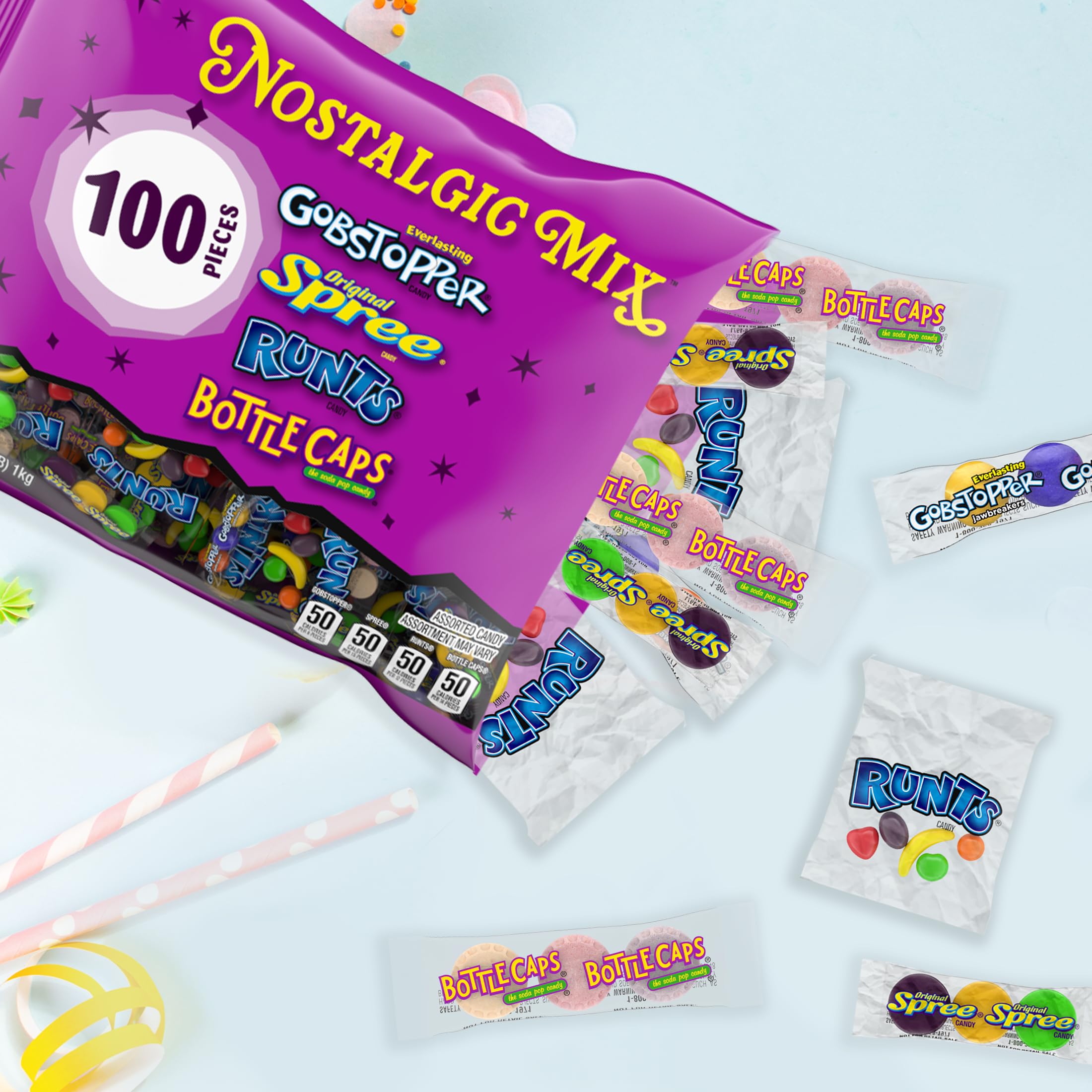 Wonka Party Pack provides a crowd-friendly candy option for events.