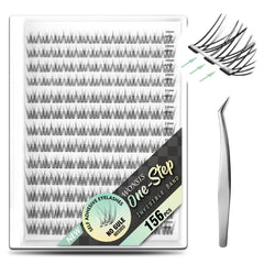 WONSIS self-adhesive eyelash clusters packaging shows value and variety.