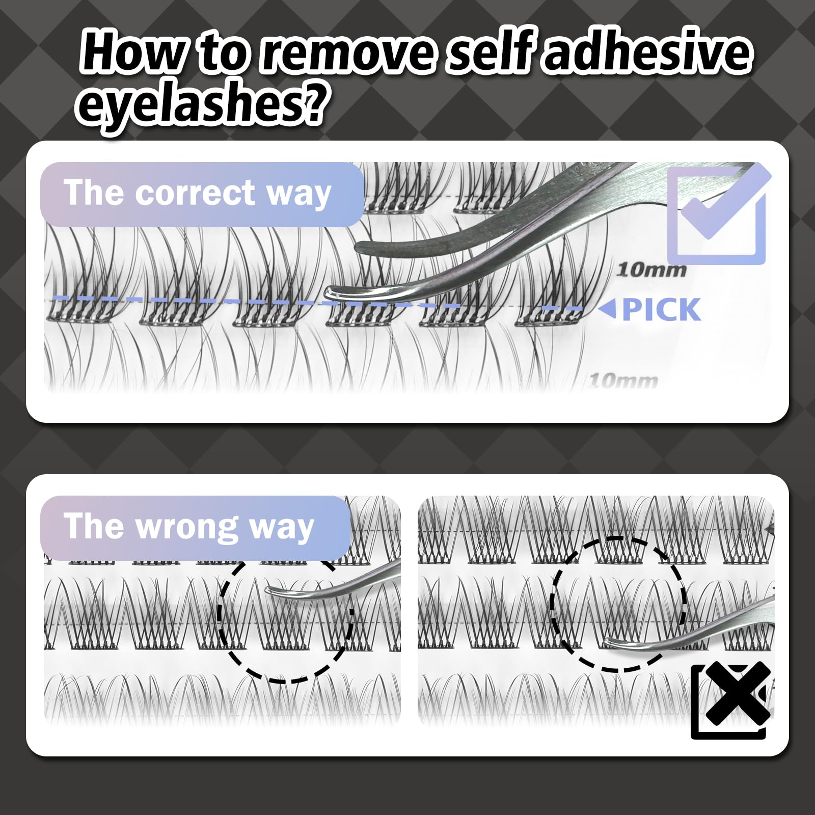 WONSIS lashes promise long-lasting wear up to 48 hours with a thin strip.