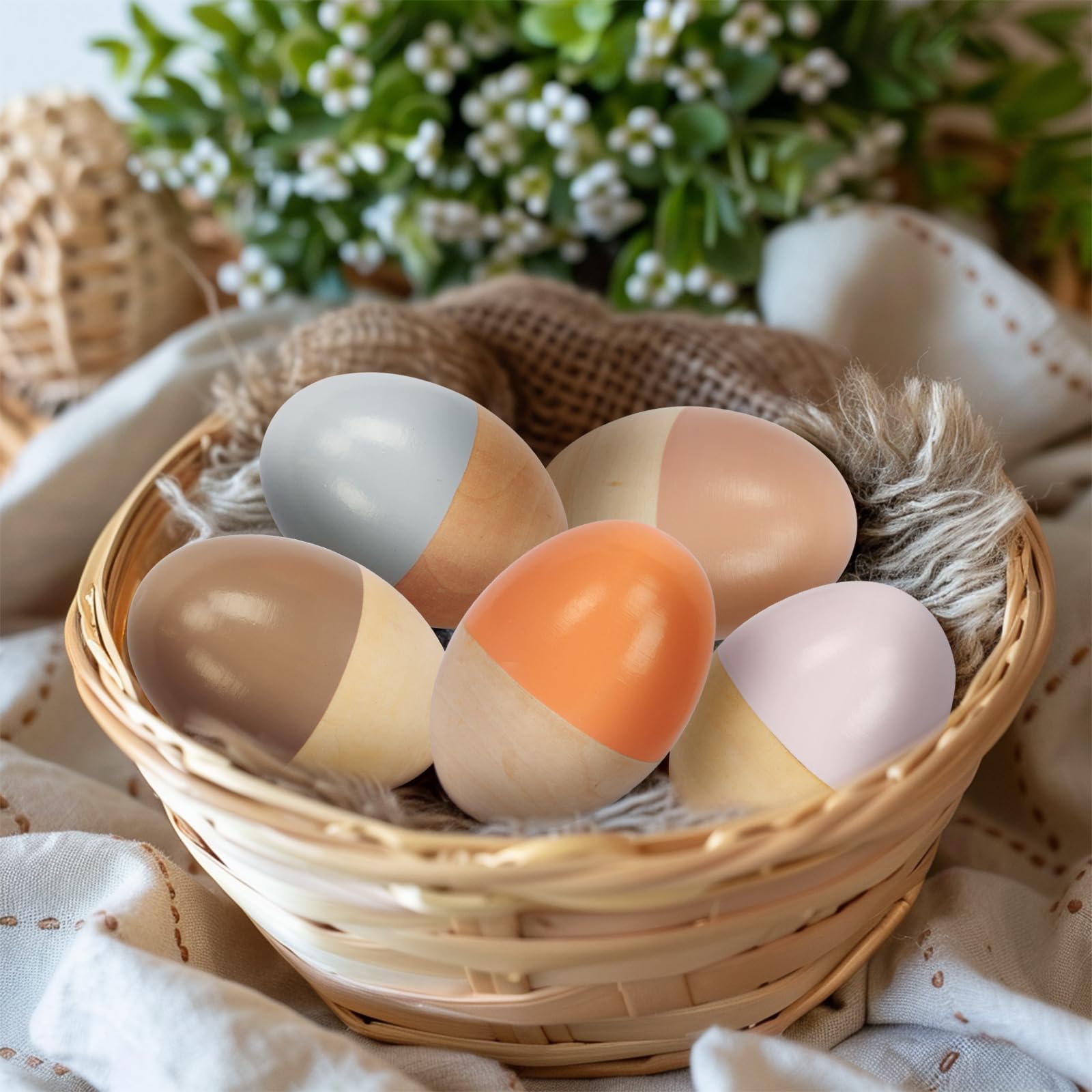 WoodenEdu FSC-certified wooden shakers ensure eco-friendly materials for creative play.