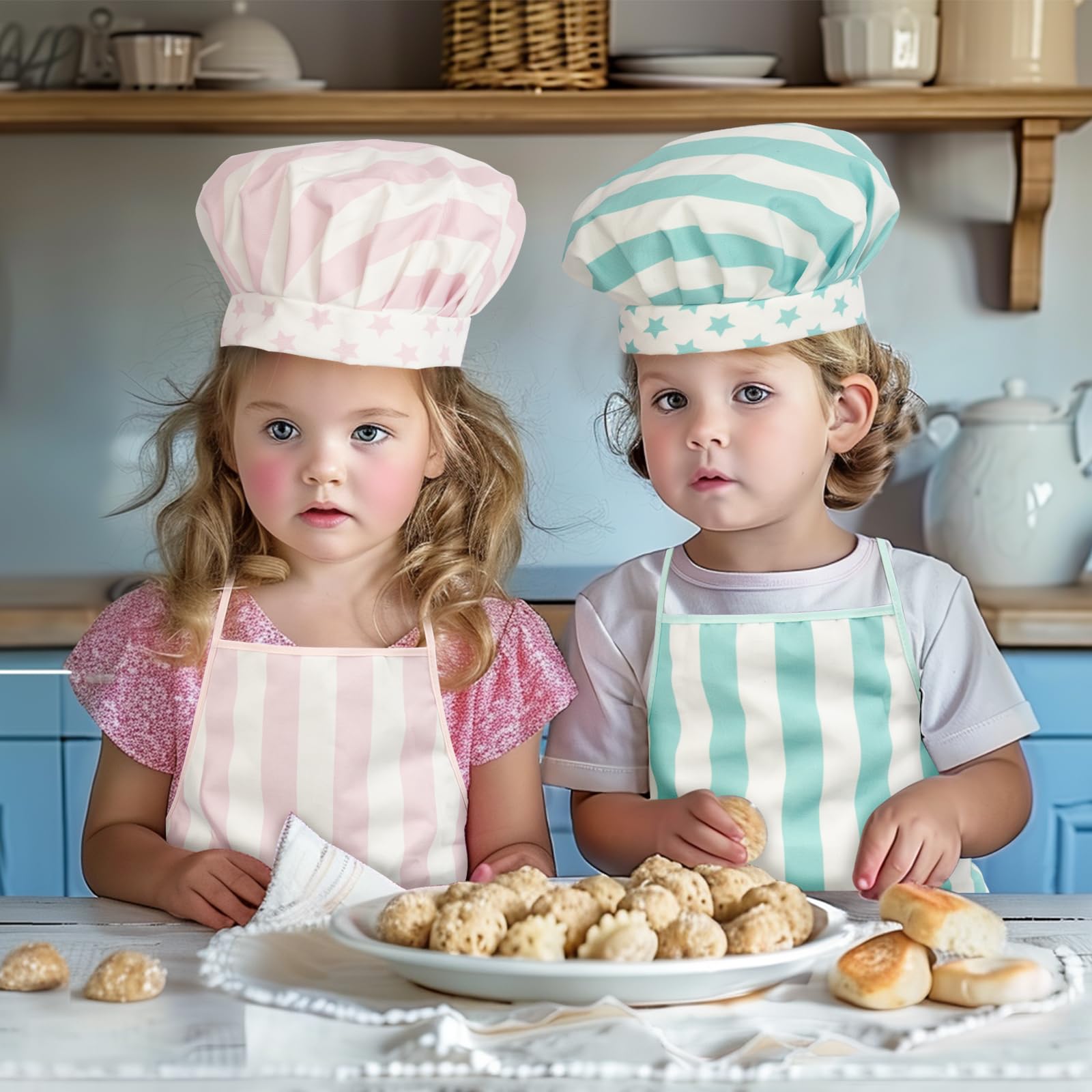 WoodenEdu pink packaging display as a gift-ready cooking set.