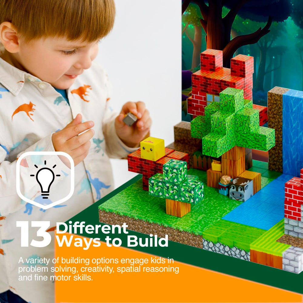WoodnPlay age-inclusive blocks invite collaboration for ages 3-12