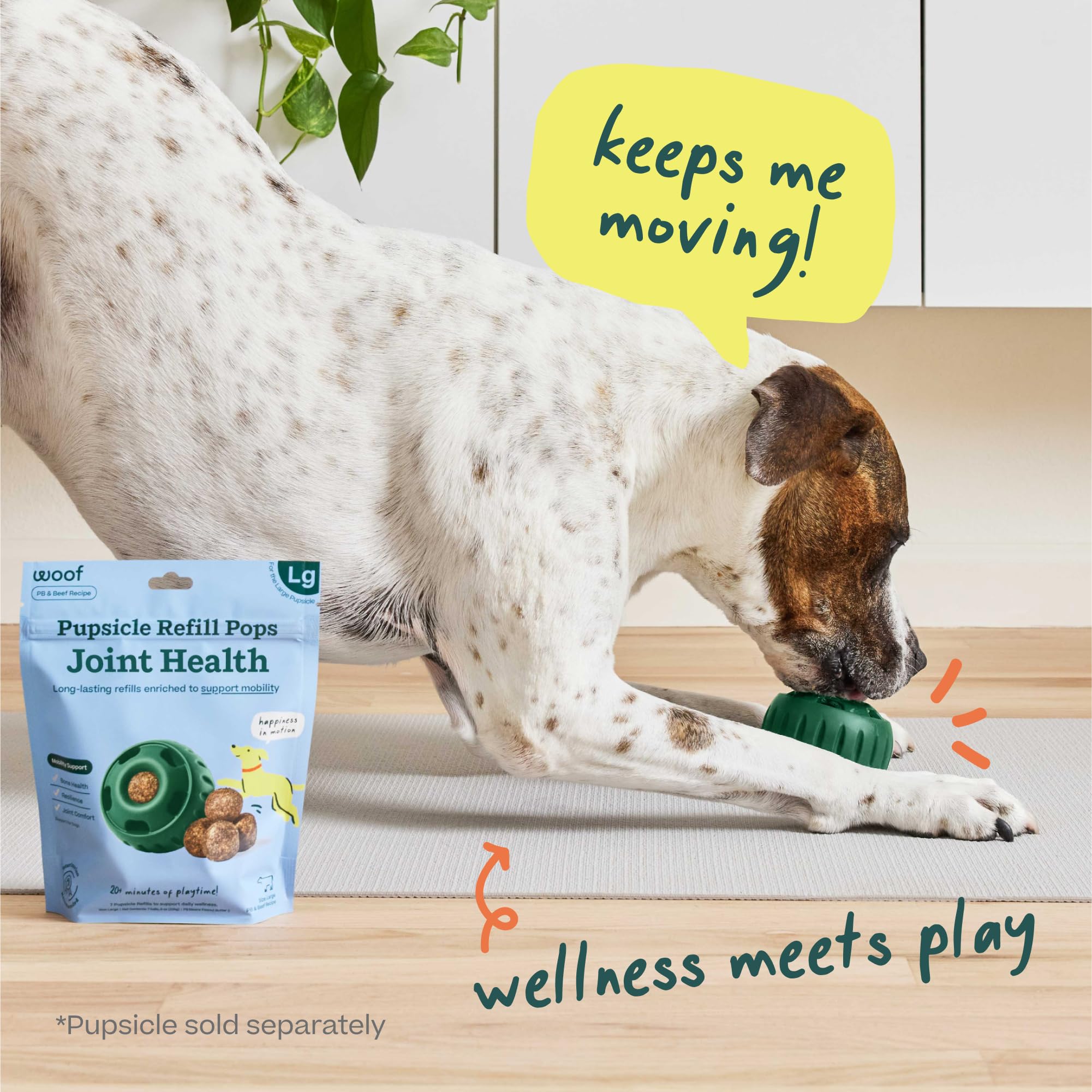 WOOF Hip & Joint Pupsicle Pops made in USA quality and craftsmanship.