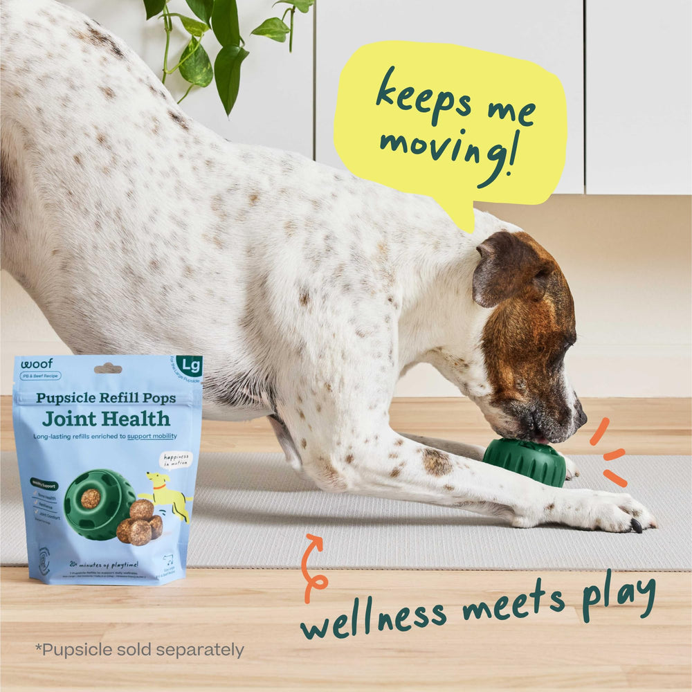 WOOF Hip & Joint Pupsicle Pops made in USA quality and craftsmanship.
