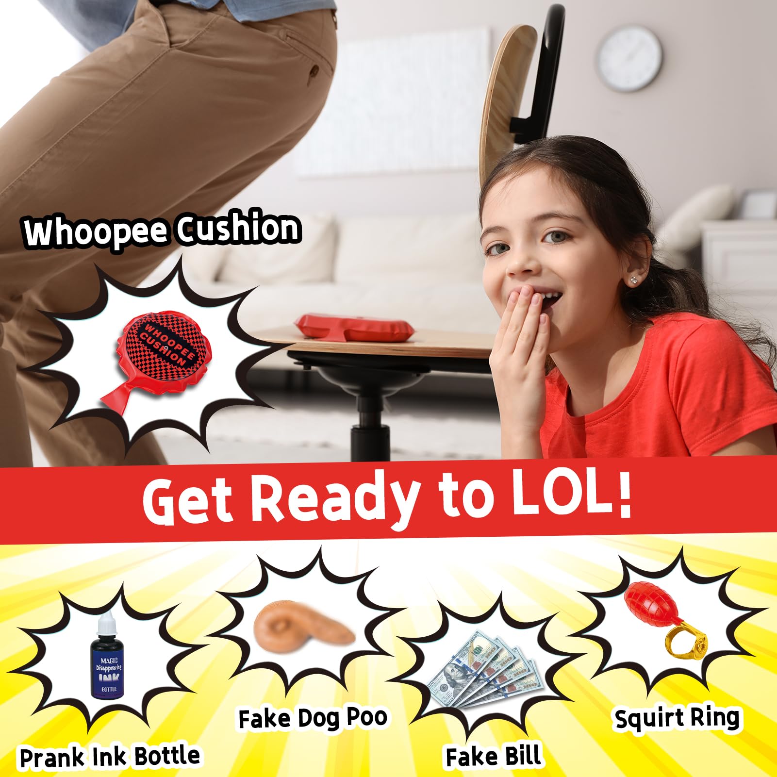 Wookidel fake roaches for realistic scare moments