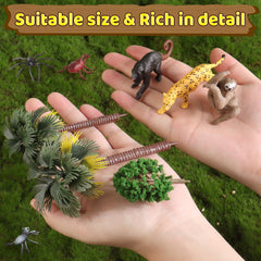 Wookidel rainforest tree models create realistic habitat layers for dioramas