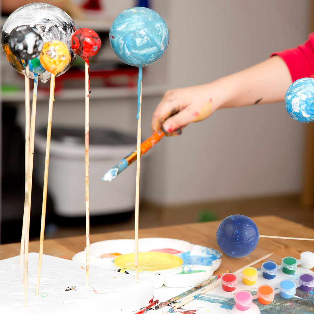 Wookidel Solar System Kit bamboo sticks provide sturdy structure