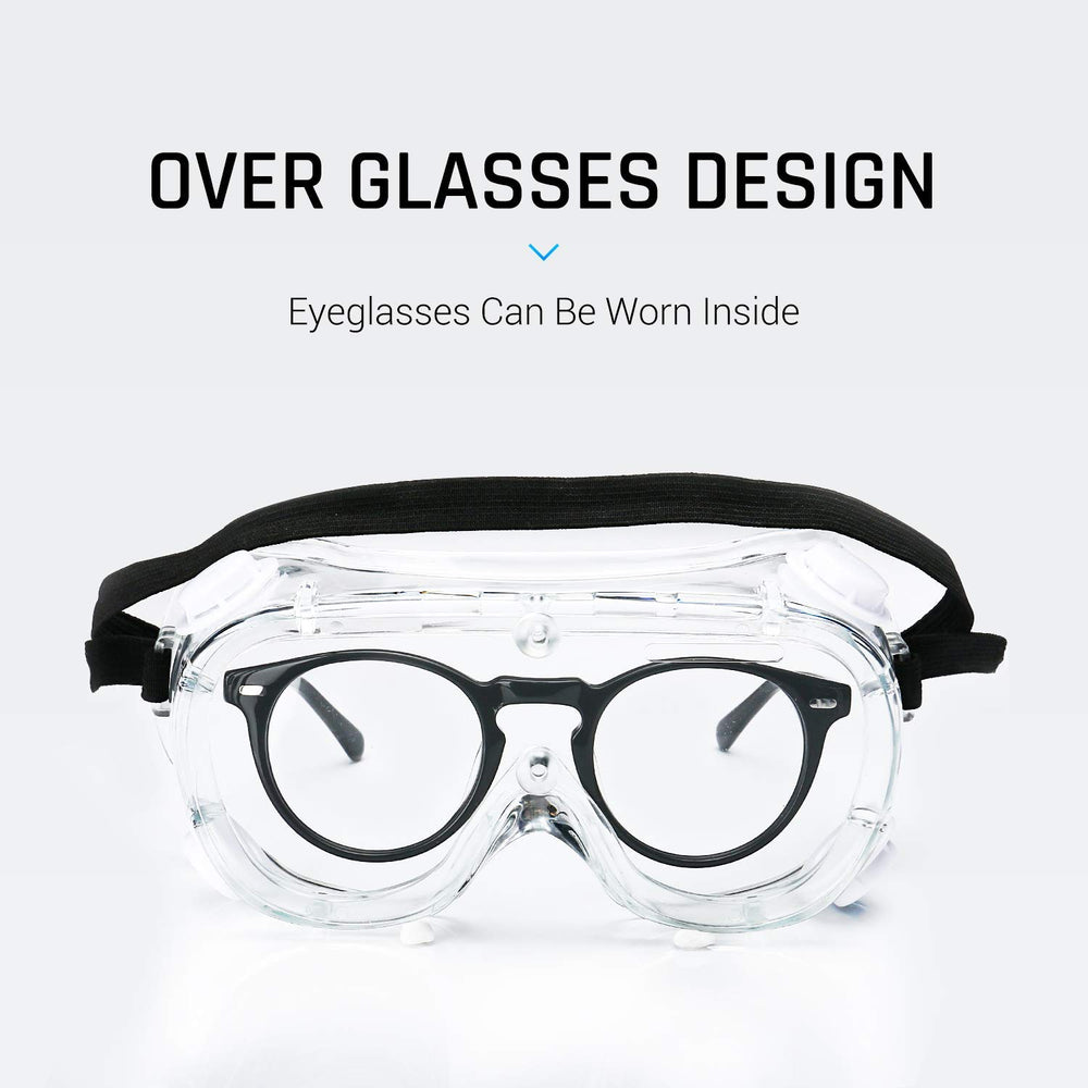 WOOLIKE anti-fog lens keeps vision clear during demanding tasks.