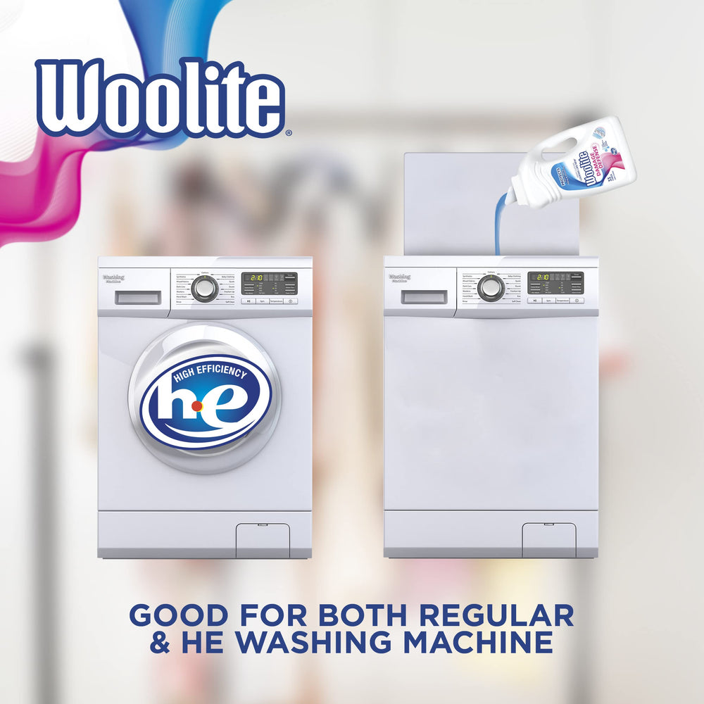 Woolite Damage Defense fiber protection closeup shows smooth, pilling resistance fibers