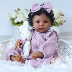 WOOROY pink jumpsuit on a doll ideal for dress-up storytelling.
