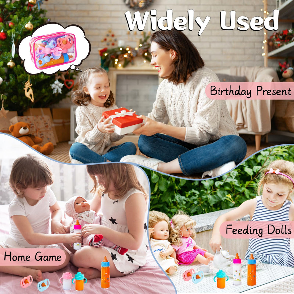 Woozettn pretend feeding set enhances imaginative play and storytelling.