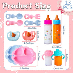 Woozettn doll pacifiers pack for caring and role-play.