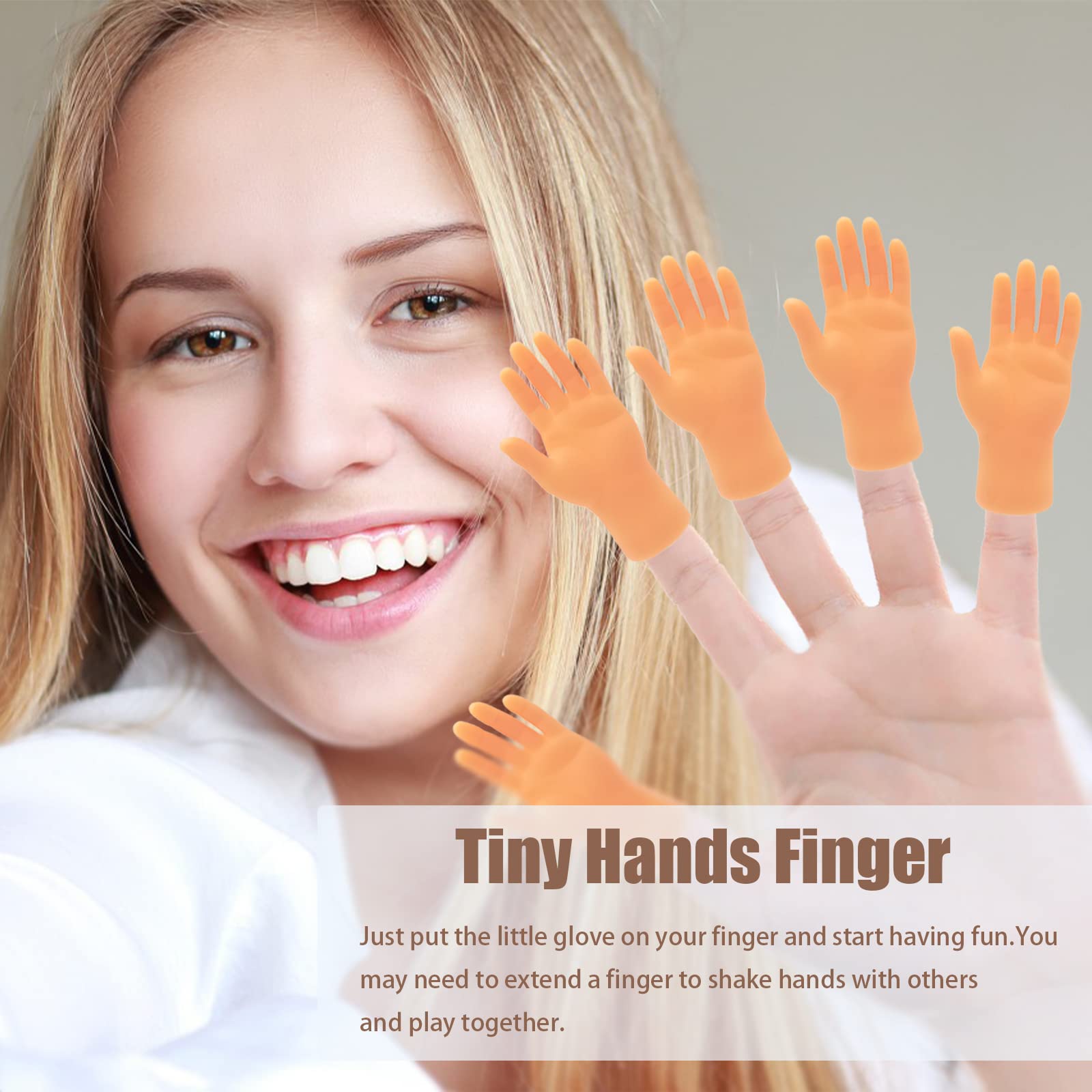 Woozettn kids and adults play with soft durable mini hands
