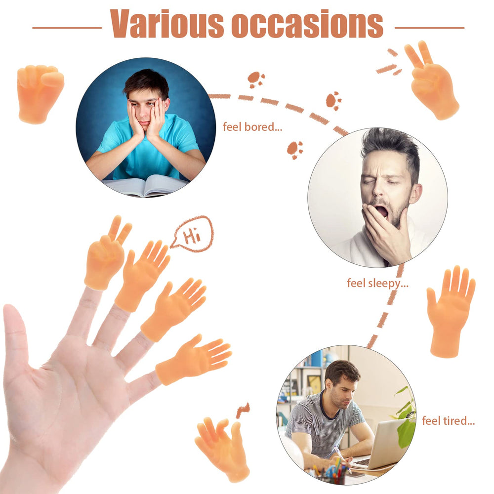 Woozettn realistic design tiny hand with nails and wrinkles for lifelike play