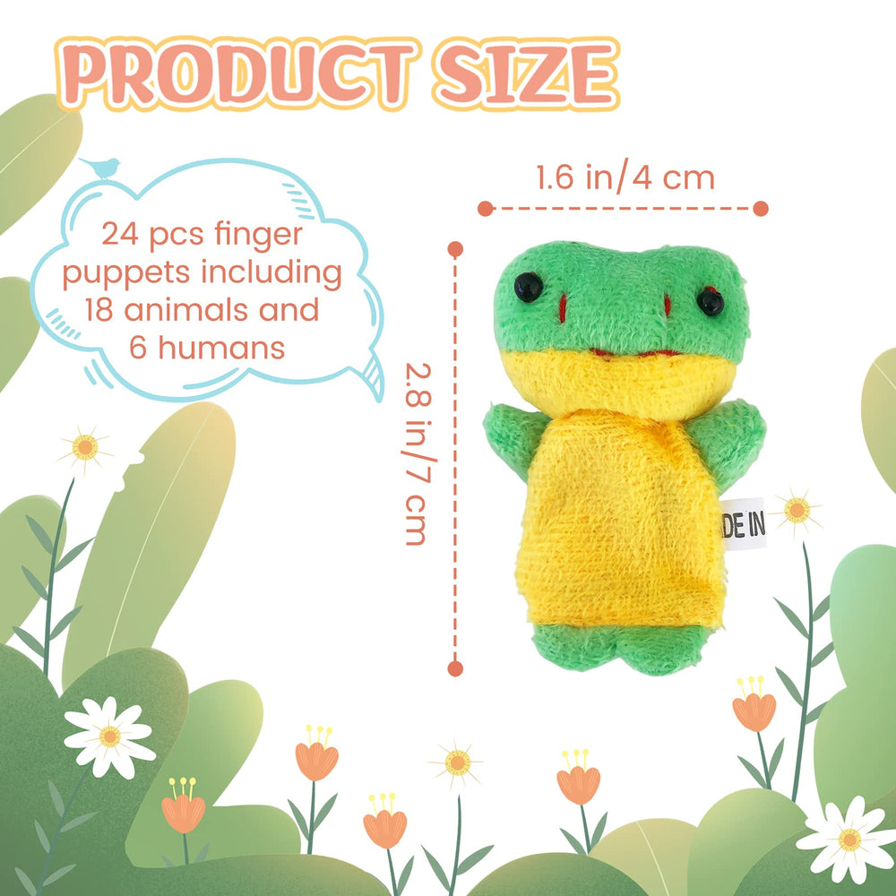 Woozettn soft velvet finger puppet material that feels gentle on small fingers.