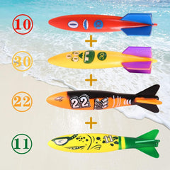 Woplagyreat diving sharks toy, adds excitement to water treasure hunts