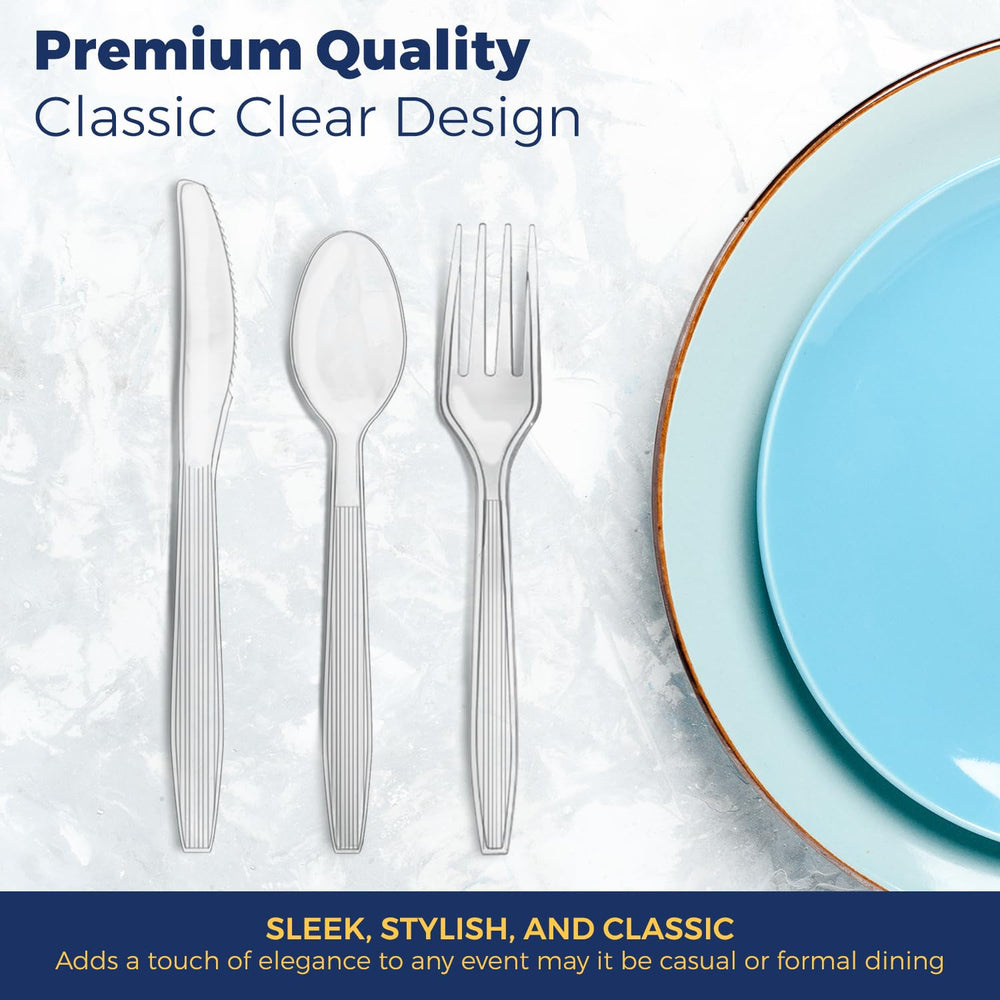 WORDOP heat-resistant disposable cutlery suitable for hot foods