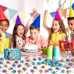 Brightly colored toy cars perfect for party favors and goody bags