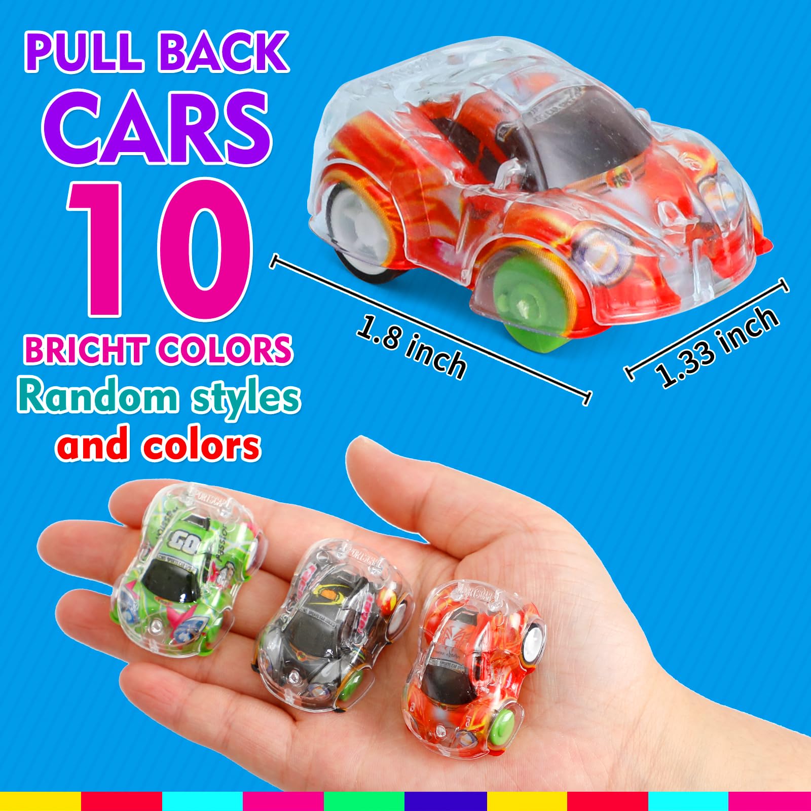 2-inch size fits tiny palms for easy gripping