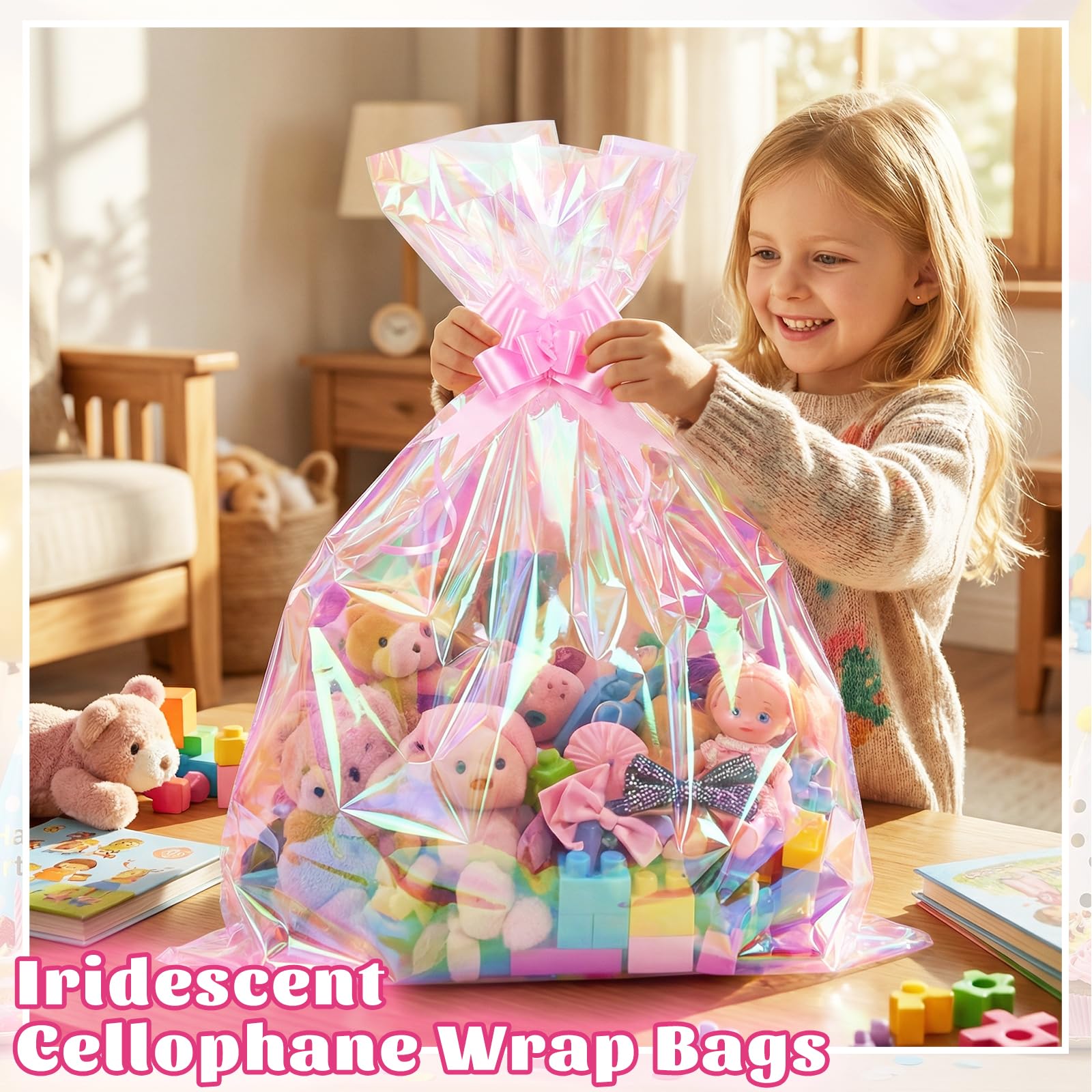 easy to use woric bag: open, insert, twist, tie