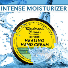 WORKMAN'S FRIEND fragrance-free formula ideal for daily hand care in harsh conditions.