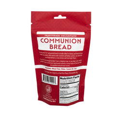 World Communion Cups church service-ready bread squares, ideal for larger gatherings and orderly ceremonies.