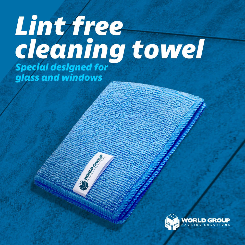 World Group Glass Cleaner Foam 19oz can showcased for durability.