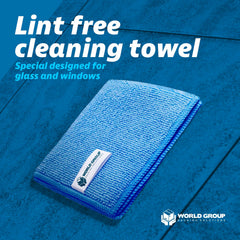 World Group Glass Cleaner Foam 19oz can showcased for durability.