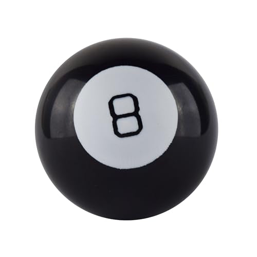 World's Smallest Magic 8 Ball in hand, tiny fortune-teller for fast questions.
