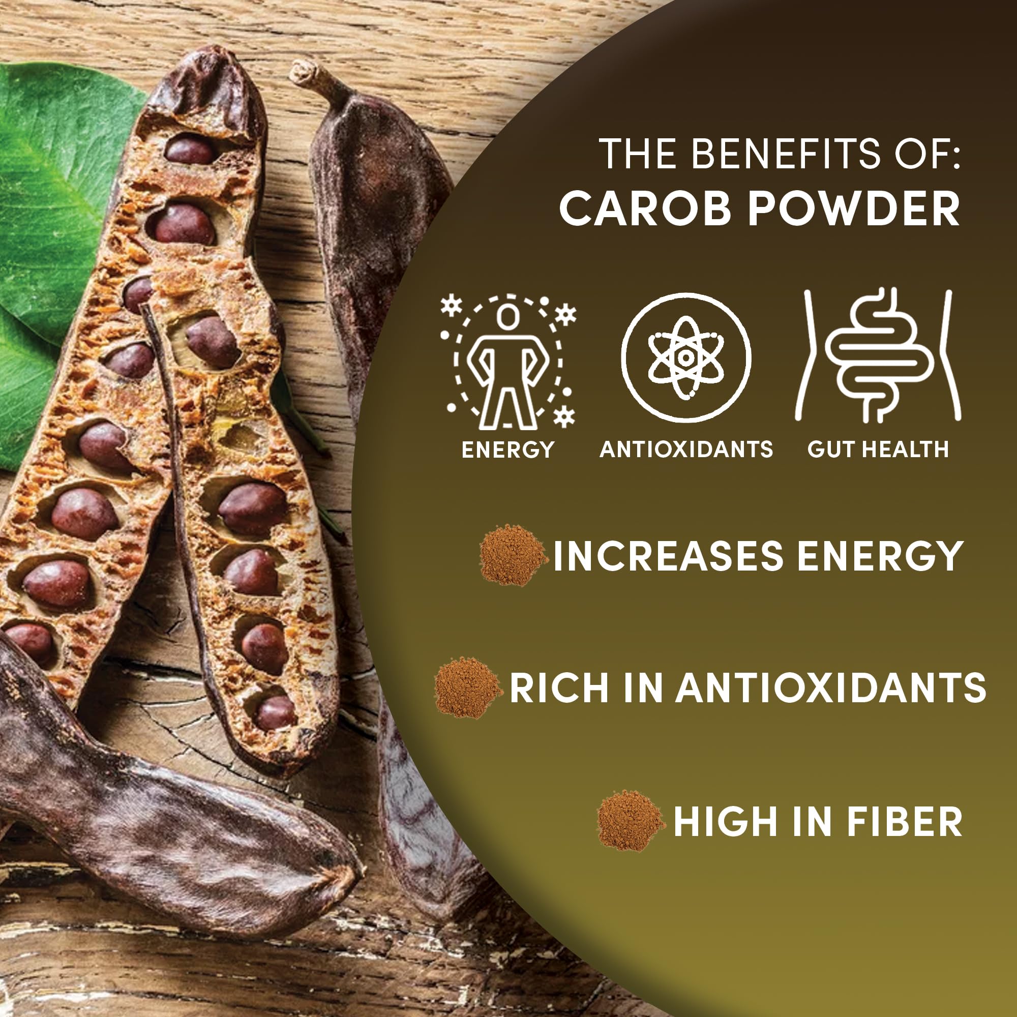Worldwide Botanicals Mediterranean wild-harvest carob reflects traditional nourishment