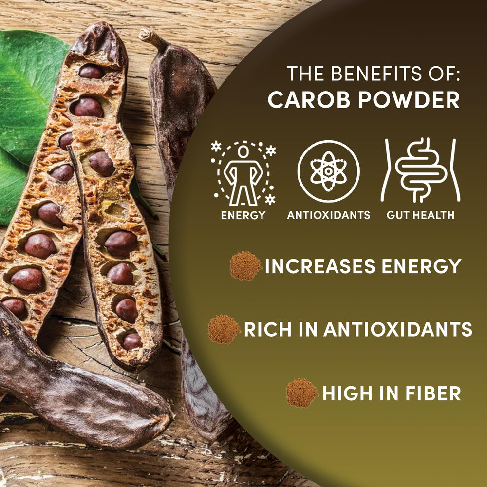 Worldwide Botanicals Mediterranean wild-harvest carob reflects traditional nourishment