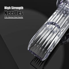 Wormhole Tattoo mixed-size needles for versatile lining and shading.