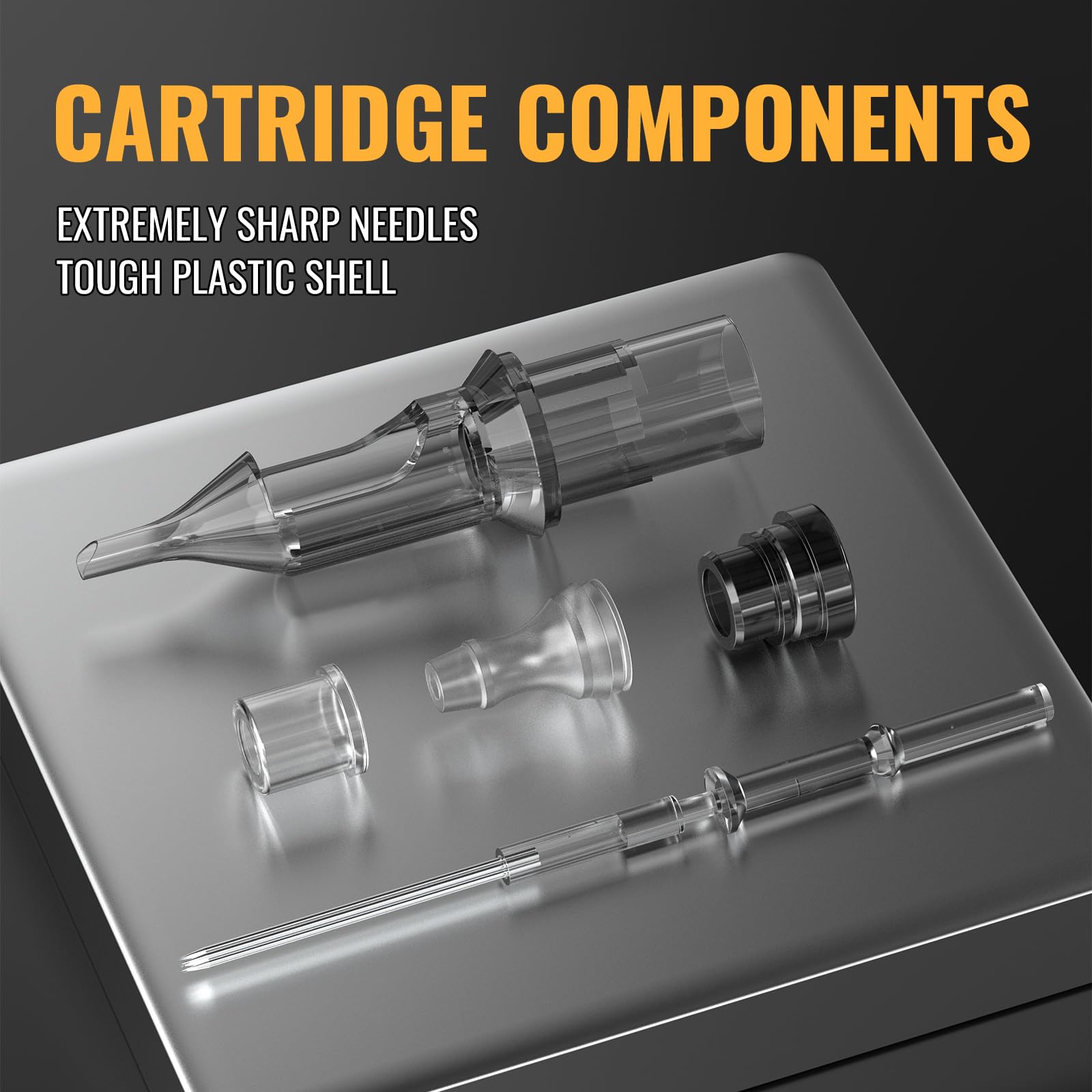 Wormhole Tattoo individually sealed needles promote hygiene.