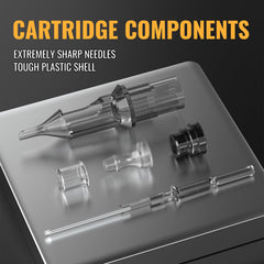 Wormhole Tattoo individually sealed needles promote hygiene.