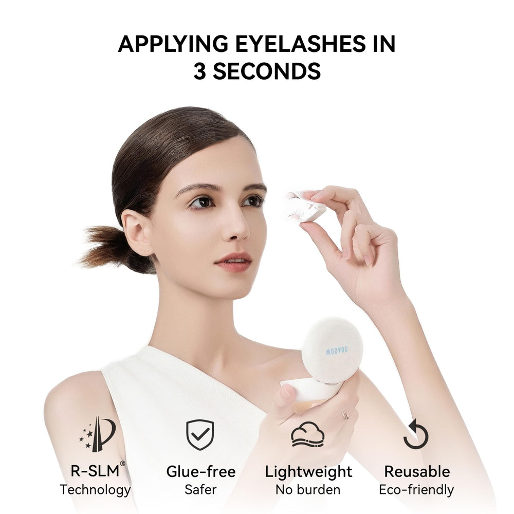 WOSADO snug-fit magnetic lashes eye-shape-suitability for comfortable daily wear