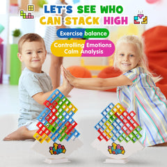 WOWNOVA Tetra Tower draw cards add variety and conversation prompts during play.