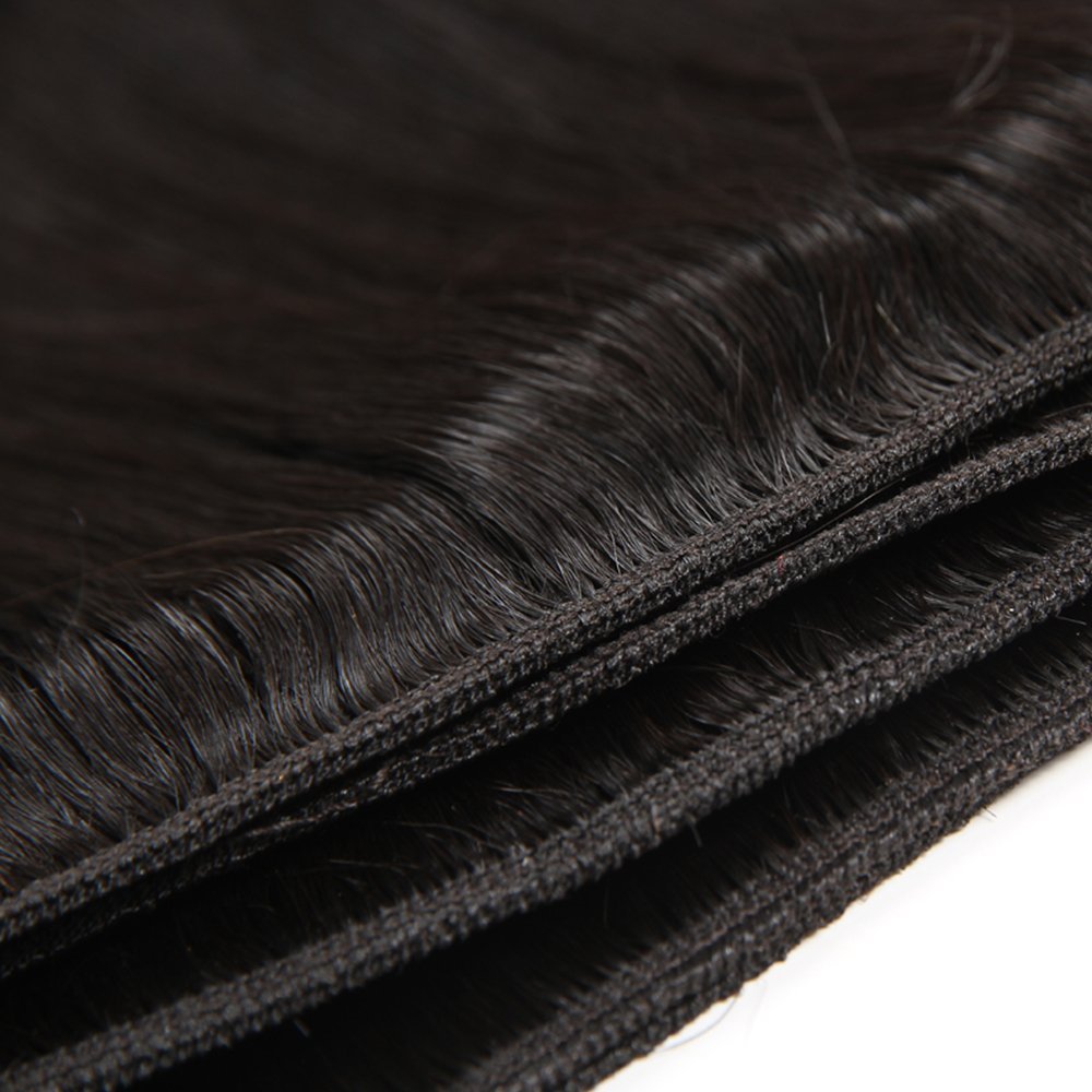 WOWQUEEN 32-inch virgin straight bundles for dramatic, elegant styles