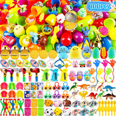 WOWSCAN 6 Surprise Golden Eggs packaging shows ready-to-use Easter fillers
