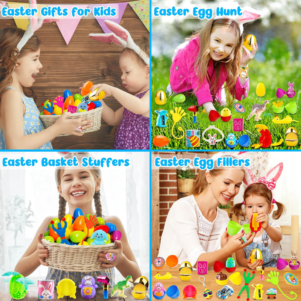 WOWSCAN colorful eggs in seven colors for family Easter