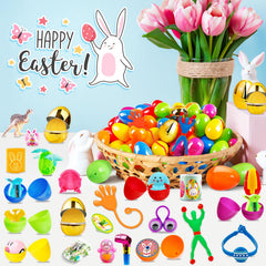WOWSCAN colorful Easter eggshells enhance recognition and playtime variety