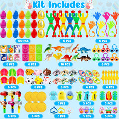WOWSCAN colorful Easter eggs open easily for smooth egg hunts