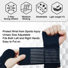 WOXVM wrist brace adjustable strap demonstrates customizable fit for comfort