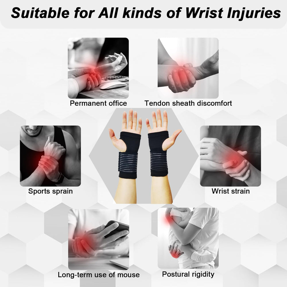 WOXVM wrist brace in office use offering all-day typing comfort