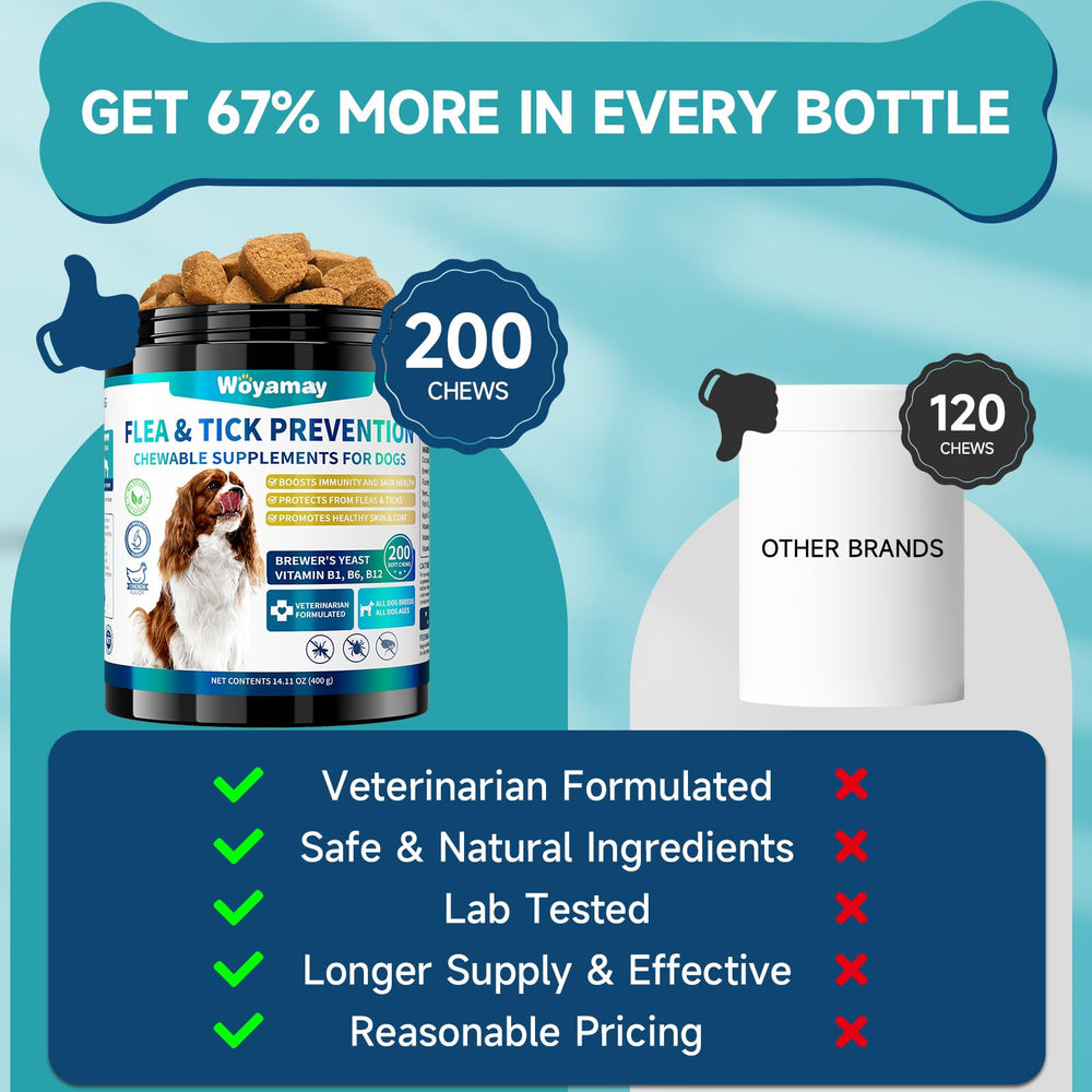 Woyamay skin care coat boost chews support a healthier coat