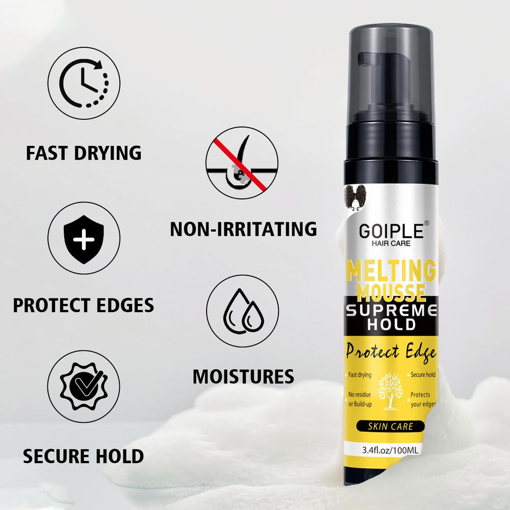 WOZUTUNT Supreme Hold wig lace melting mousse on lace for a natural look