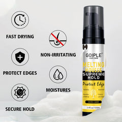 WOZUTUNT Supreme Hold wig lace melting mousse on lace for a natural look