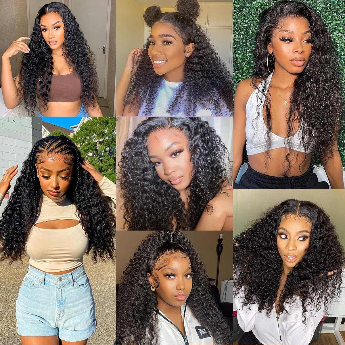 WPPIKK natural black wig color provides everyday styling options.