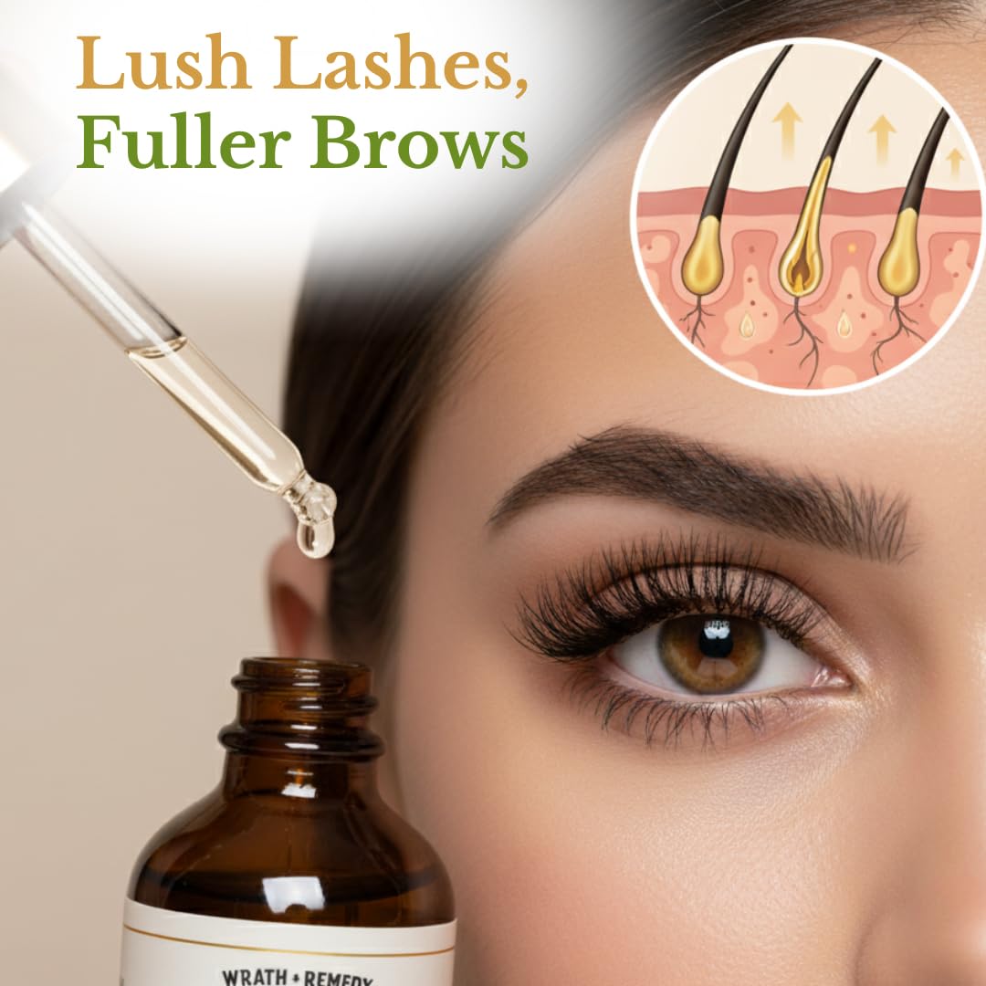 Wrath & Remedy castor oil for hair growth use gently nourishes scalp.