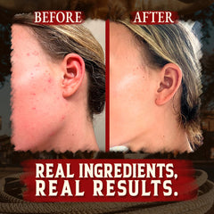 Wrath & Remedy unscented label close-up to show fragrance-free formula for sensitive skin.